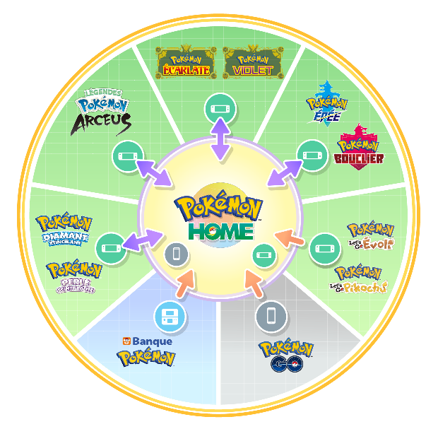 Pokémon Home Transfer Infographic